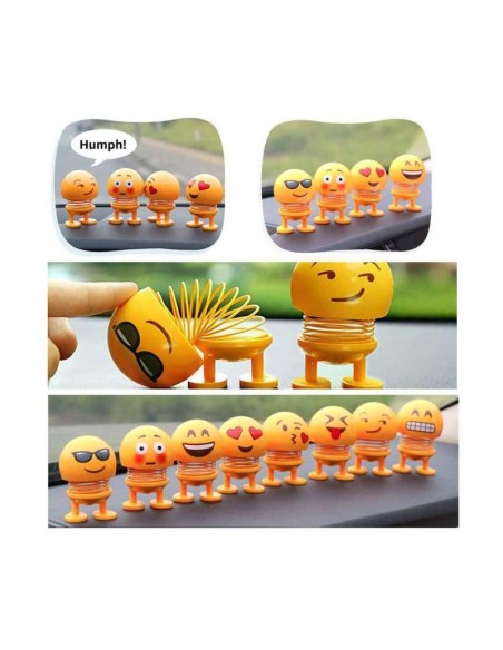Emoticonos Cabezones con Muelle