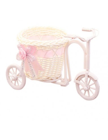 Cesta Triciclo Rosa Cesta Triciclo Rosa