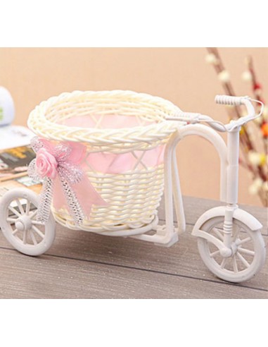 Cesta Triciclo Rosa Cesta Triciclo Rosa