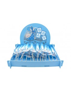 Expositor de Bautizo Azul