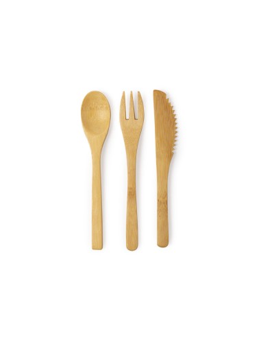 Set Cubiertos Bambú Plusin · Eco