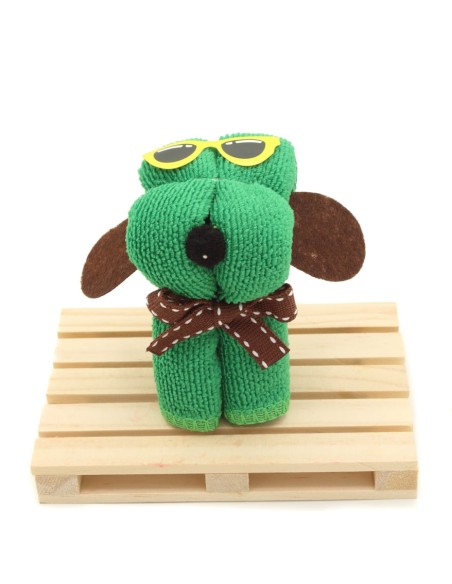 Toalla con Forma de Perrito en Caja
