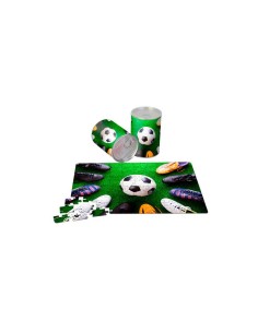 Puzzle Fútbol en Lata