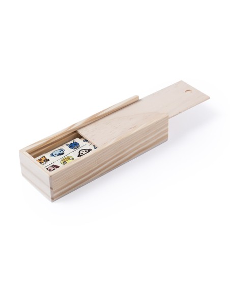 Dominó de Mascotas en Madera