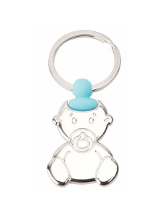 Llavero Bebe Chupete - Azul