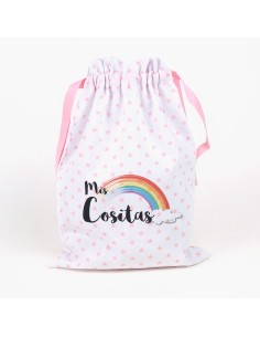 Saquito Arcoiris Rosa Mis...