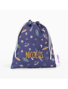 Bolsita guardatodo Planetas personalizada