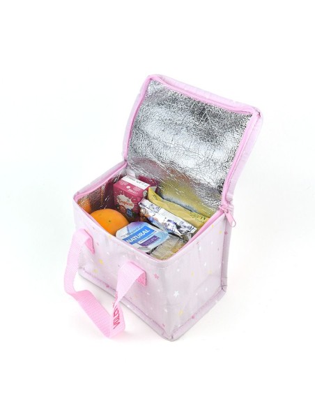 Bolsita Isotérmica Rosa Personalizada