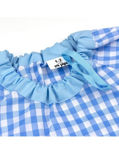 Babi Bolsillo Superhéroe Azul personalizado Babi Bolsillo Superhéroe Azul personalizado