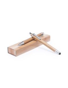 Set Boligrafo-Lapiz Bambu