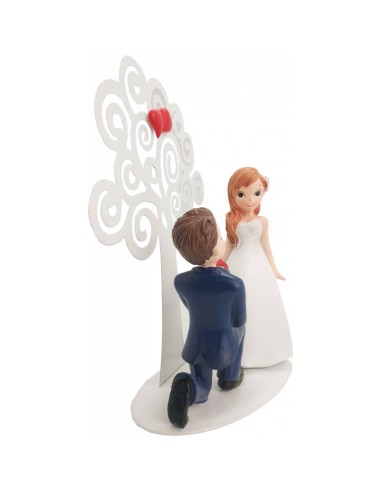 Figura Tarta de Boda - Novios Árbol
