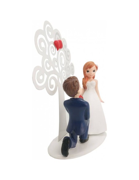 Figura Tarta de Boda - Novios Árbol