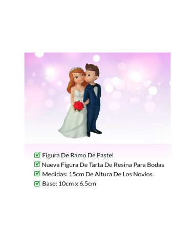 Figura Tarta de Boda - Ramo