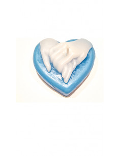 Vela Coramar - Azul y Blanco