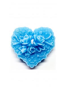 Vela Corazón Azul