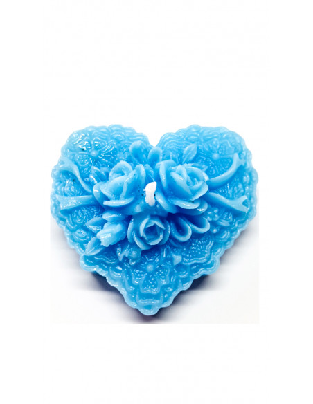 Vela Corazón Azul