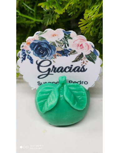 Jabón Porta Tarjetas Manzana Jabón Porta Tarjetas Manzana