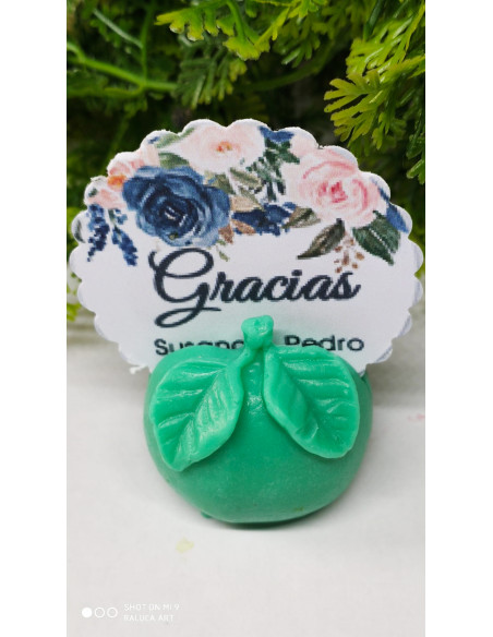 Jabón Porta Tarjetas Manzana