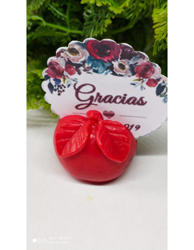 Jabón Porta Tarjetas Manzana Jabón Porta Tarjetas Manzana