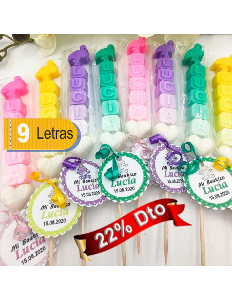 Letras Jabon (9 letras)