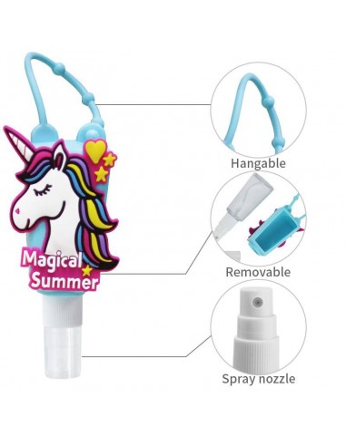 Llavero Unicornio con Bote de Gel Llavero Unicornio con Bote de Gel