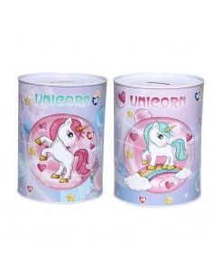 Hucha Metálica de Unicornios