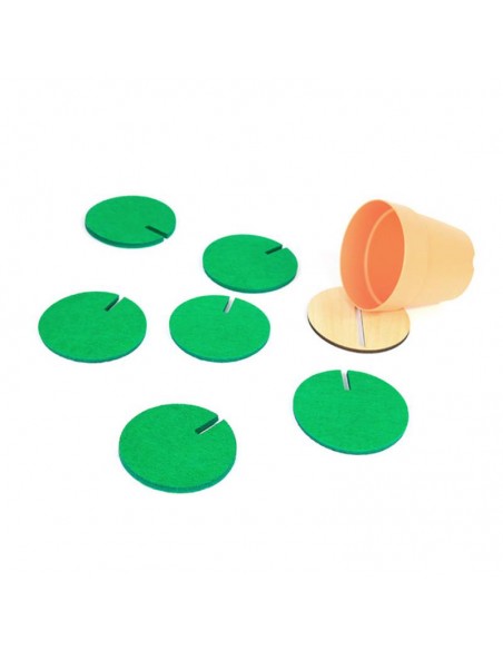 Set de 6 Posavasos de Fieltro Cactus