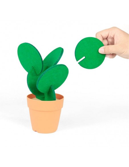 Set de 6 Posavasos de Fieltro Cactus