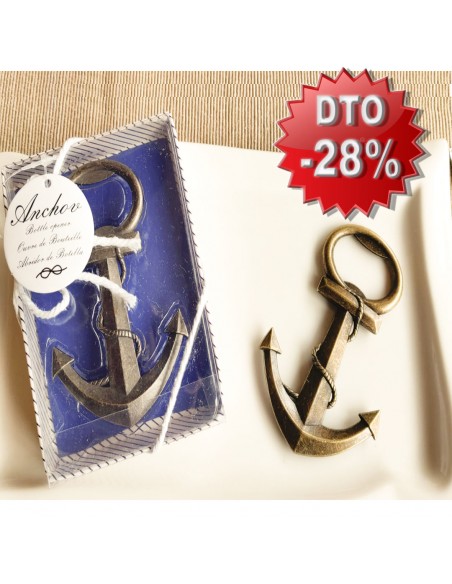 Abridor Ancla. Ideal como detalles de comunion, recuerdo de bautizo o regalo de bodas Abridor Ancla. Ideal como detalles de comunion, recuerdo de bautizo o regalo de bodas
