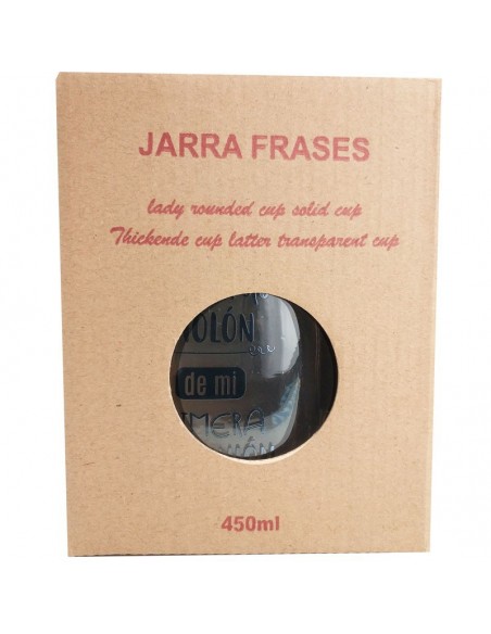 Jarra de Cristal "Momentos Especiales" - Rosa
