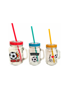 Jarra de Cristal Fútbol