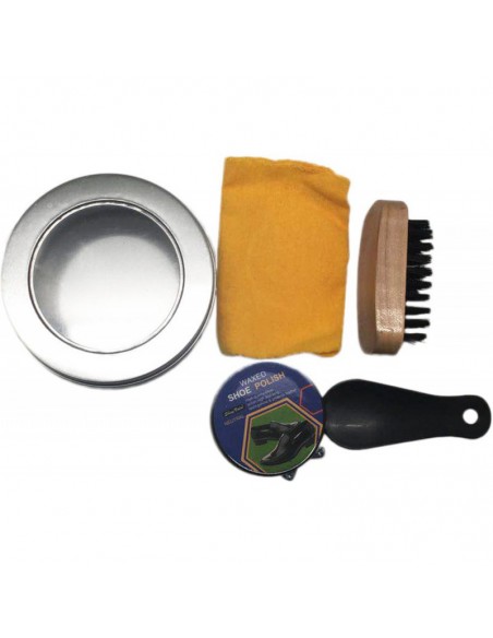 Kit Limpia Calzado en Caja Metálica