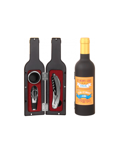 Set de 3 Piezas de Vino "Las Mejores... Set de 3 Piezas de Vino "Las Mejores...