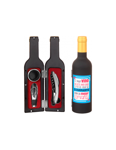 Set de 3 Piezas de Vino "Las Mejores... Set de 3 Piezas de Vino "Las Mejores...